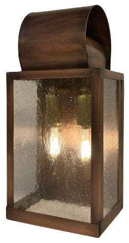 Coachman down light, Solid Copper Wall Lamp, Handmade in USA.