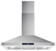 3-Piece, 36" Electric Cooktop 36" Wall Mount Range Hood 24" Electric Wall Oven
