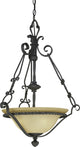 Sevilla 3-Light Antique Iron Interior Pendant