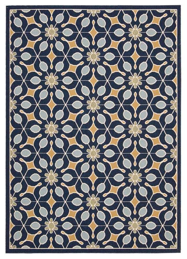 NOURISON CARIBBEAN NAVY AREA RUG