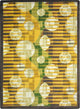 Games People Play Rug, Keeping Score, 5'4"x7'8", Gold