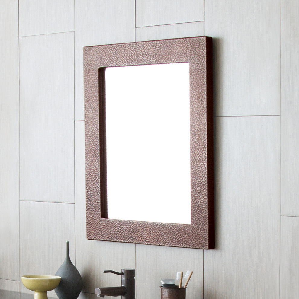 Small Sedona Rectangle Mirror in Antique