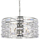 Kenny 24" Pendant, Chrome