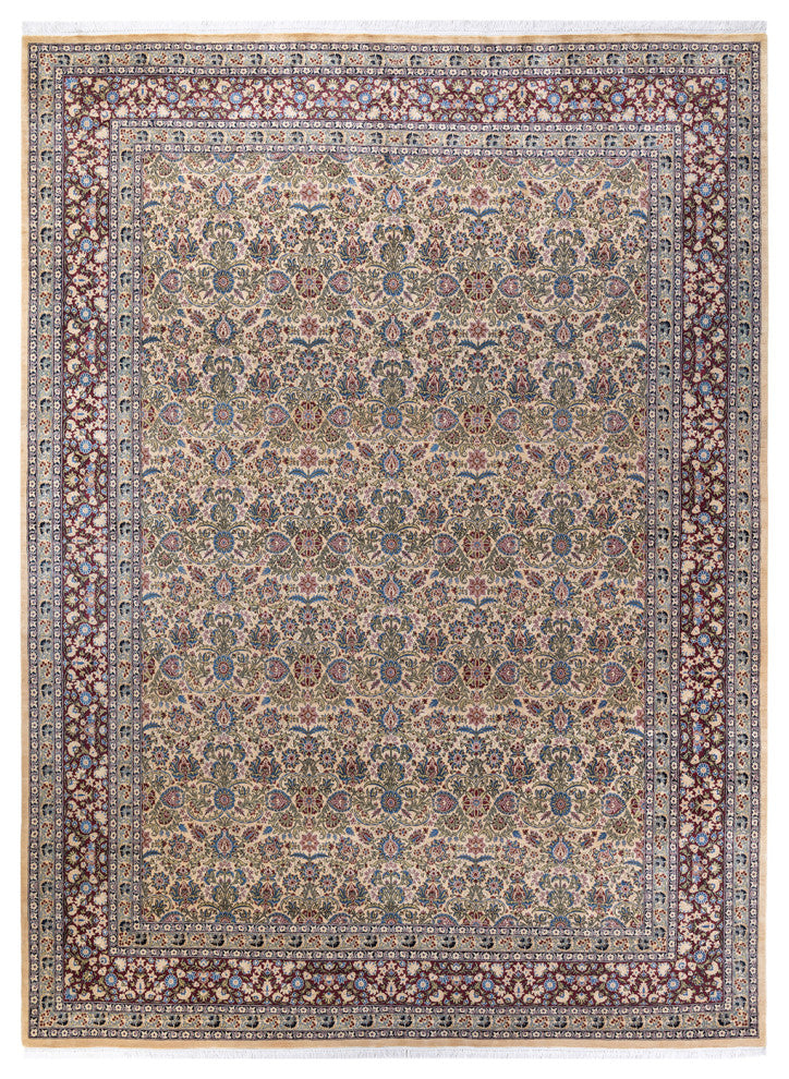 MOGUL, Hand Knotted Area Rug 12' 4" X 9' 0"