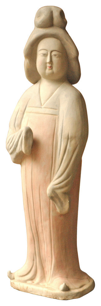 Tang Court Lady Statue, Buff