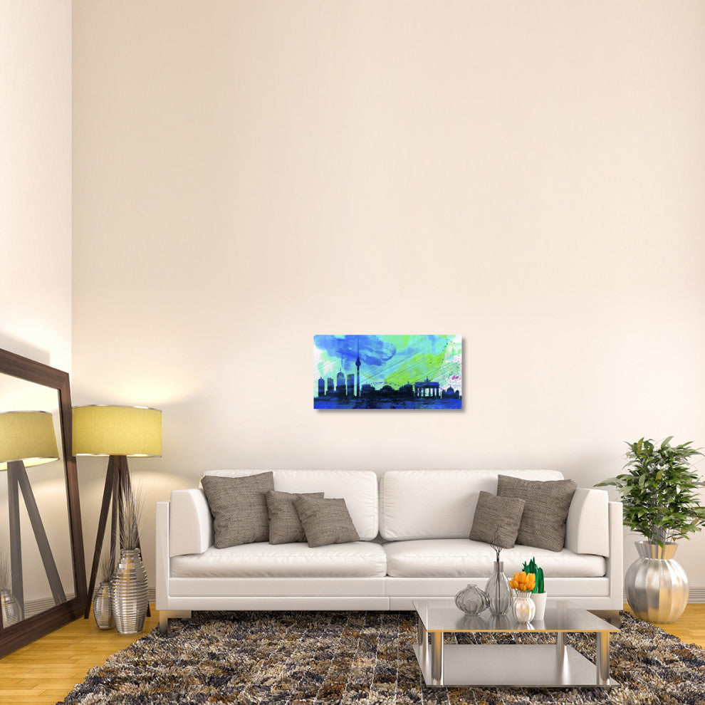 "Berlin City Skyline" Fine Art Print
