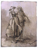 Adriaen Pietersz Van de Venne An Amorous Peasant Couple Conversing Wall Decal
