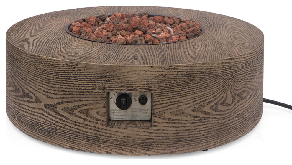 Bremen Outdoor 50,000 BTU Circular Fire Pit, No Tank Holder