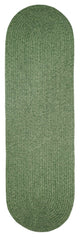 Homespice Decor - 22 x 72" Oval Fern Ultra Durable Braided Runner