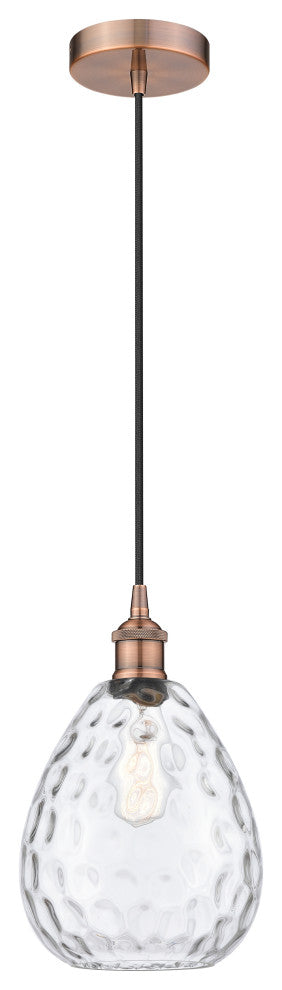 Innovations 616-1P-AC-G372 1-Light Mini Pendant, Antique Copper
