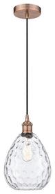 Innovations 616-1P-AC-G372 1-Light Mini Pendant, Antique Copper