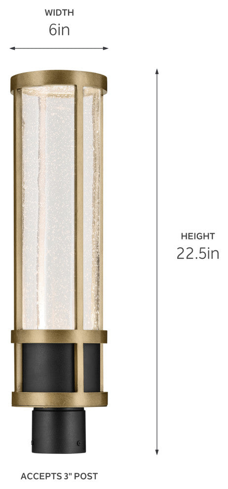 Outdoor Post Mount 1-Light
