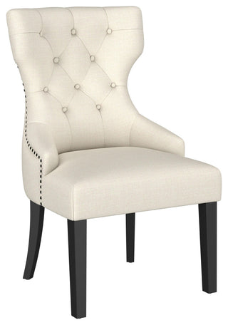 Florence 7-piece 126" Extension Dining Table Set Beige