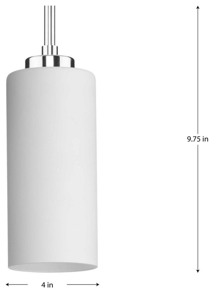 Cofield Collection One-Light Polished Chrome Transitional Pendant