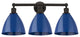 Innovations 616-3W-OB-MBD-75-BL 3 Light Bath Vanity Light, Oil Rubbed Bronze