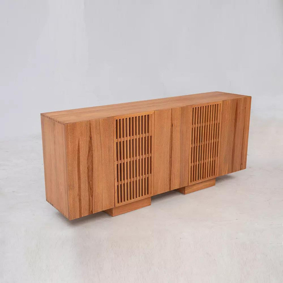 Zither 96" Sideboard, Pumpernickel