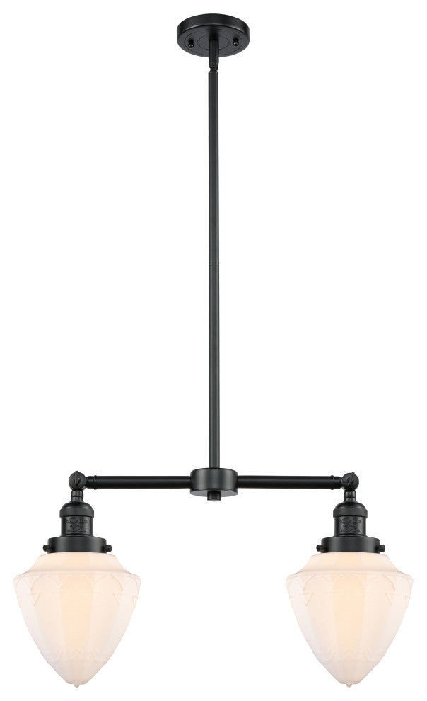 Innovations 209-OB-G661-7 2 Light 24" Island Light, Oil Rubbed Bronze