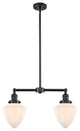 Innovations 209-OB-G661-7 2 Light 24" Island Light, Oil Rubbed Bronze