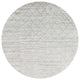 Ahgly Company Indoor Round Mid-Century Modern Area Rugs, 4' Round