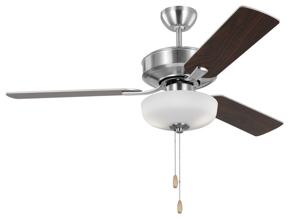 Generation Lighting Linden 48" Ceiling Fan Brushed Steel