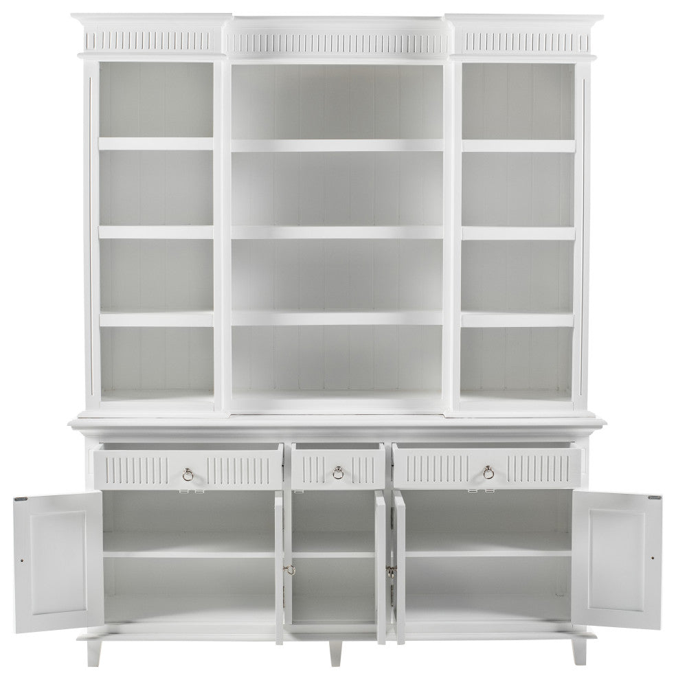 Kitchen Hutch Cabinet with 5 Doors 3 Drawers