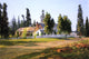 Thomas Hill Sisson's Inn near Mount Shasta, 18"x27" Wall Decal