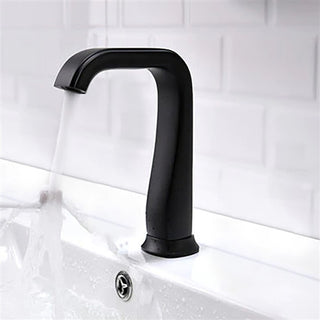 Fontana Commercial Matte Black Automatic Sensor Hands Free Faucet