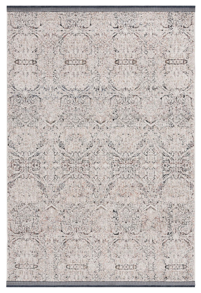 Safavieh Lauren Ralph Lauren Collection LRL1610 Rug, Ivory/Navy, 6'x9'2"