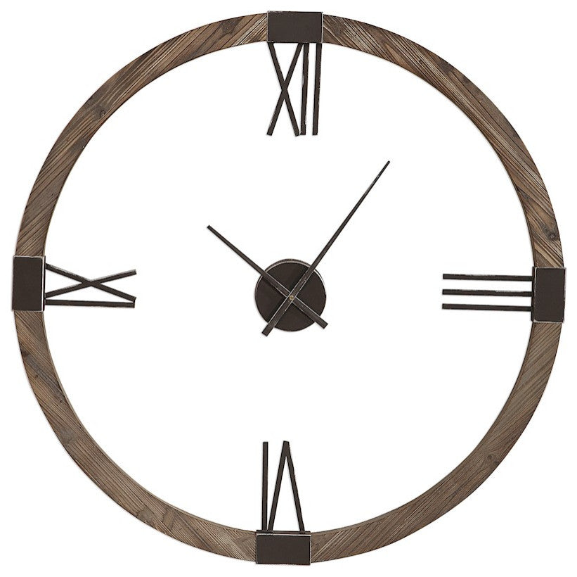 Uttermost Marcelo Modern Wall Clock, 6454