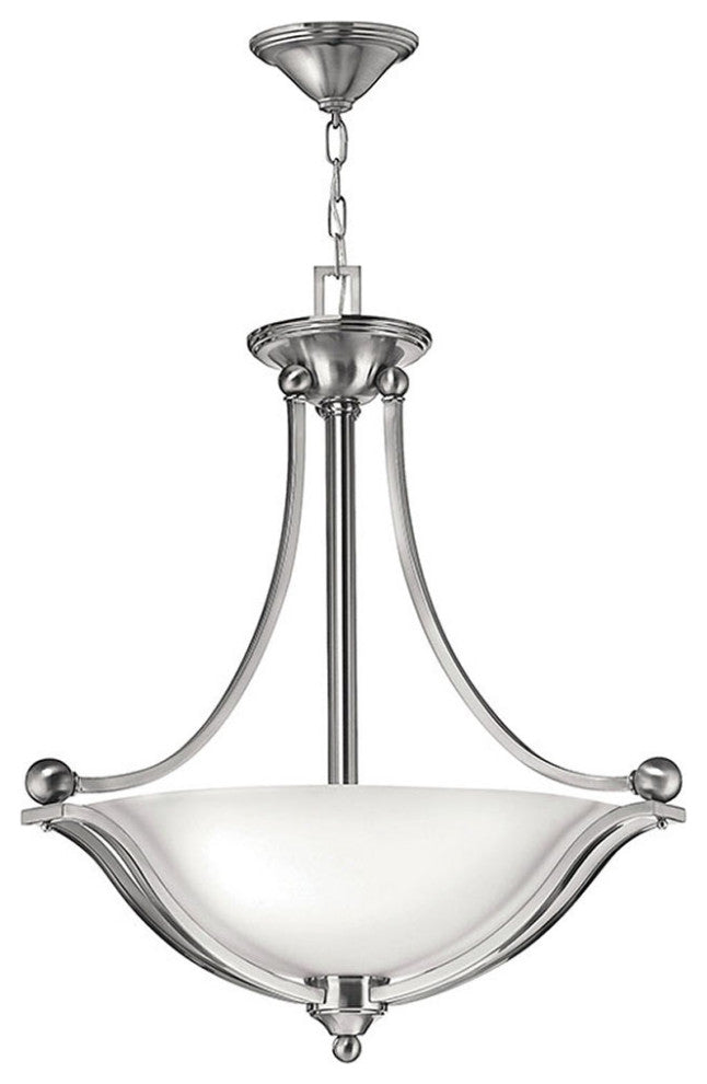 Hinkley Bolla Large Pendant, Brushed Nickel