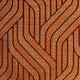 Twin Overpass Orange Luxury Throw Pillow, 20"x20"