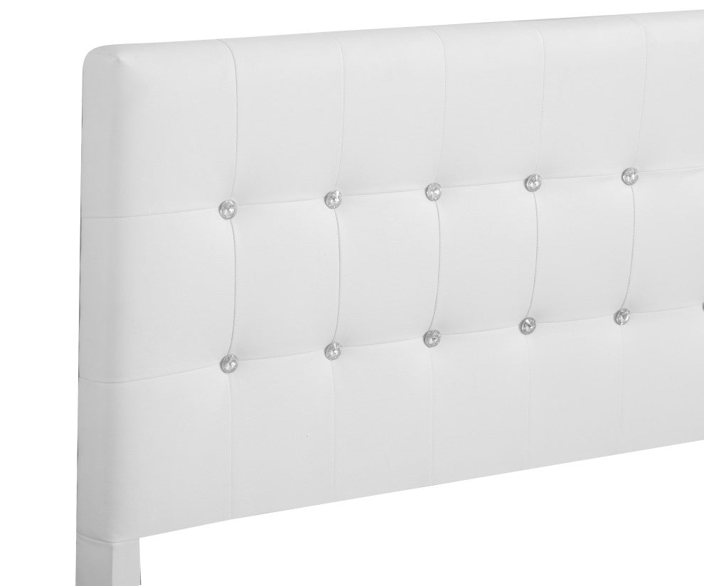 Bed, White, Full, Full