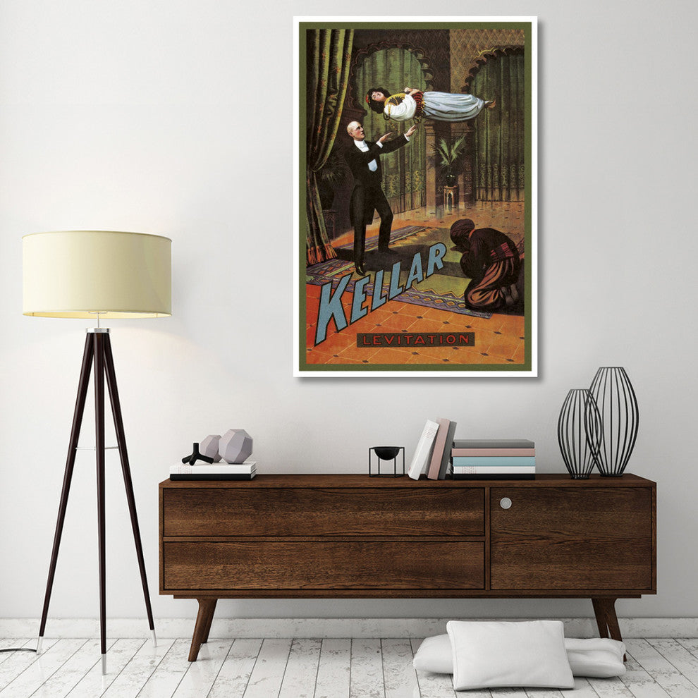 "Magicians: Kellar: Levitation" Digital Paper Print, 42"x62"