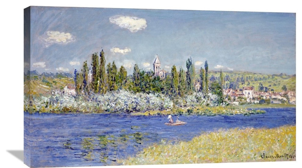 "Vetheuil" Artwork, 36" x 21"
