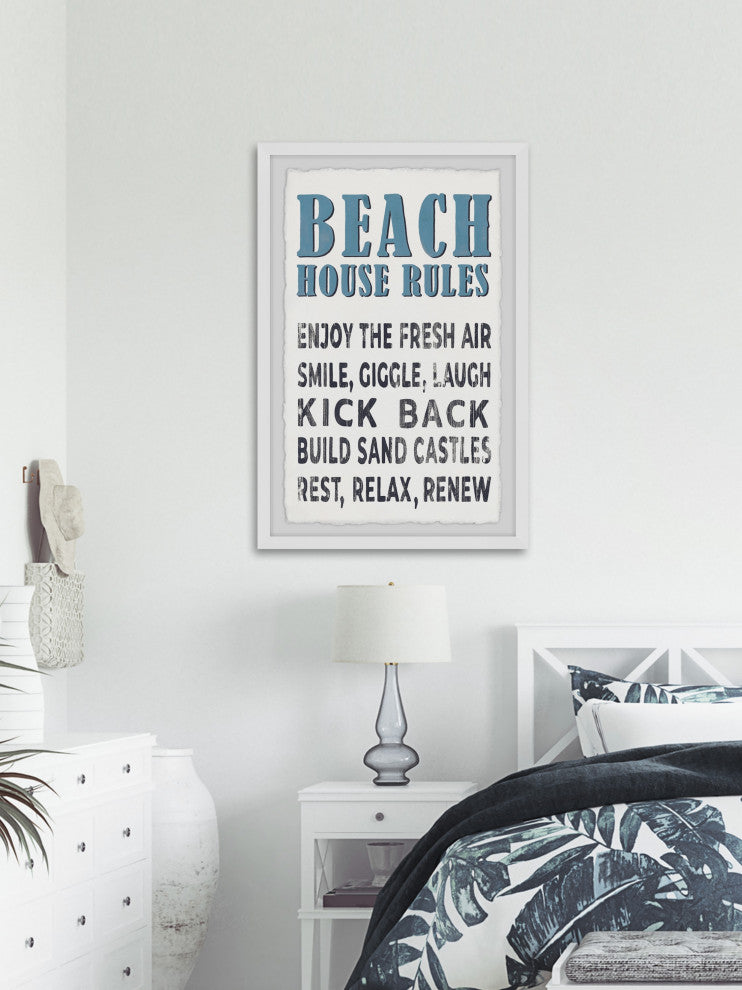 "Enjoy the Fresh Air" Framed Painting Print, 24x36