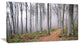 Thick Woods in Morning Forest, Modern Forest Canvas Art, 32"x16"