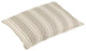 Preston Sunbrella Indoor/Outdoor Rectangle Floor Pillow, Beige and Gray