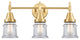 Innovations 447-3W-SG-G182S-LED 3-Light Bath Vanity Light, Satin Gold
