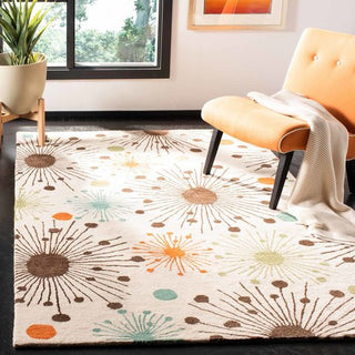 Safavieh Soho Soh747A Rug, Ivory/Multi, 7'6" X 9'6"