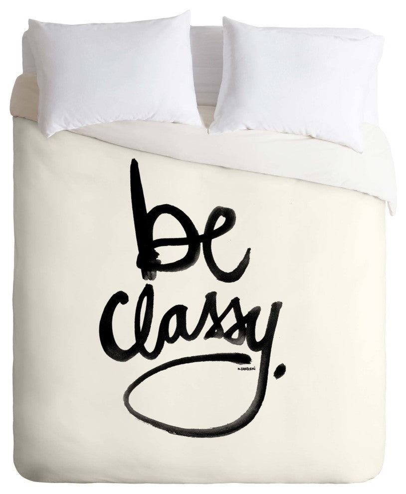Deny Designs Kal Barteski Be Classy Duvet Cover - Lightweight