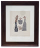 Kiera Grace Austin Archer Photo Frame Walnut Finish, 11"x14", Matted for 8"