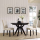 Beige Parcel Dining Side Chair Fabric Set of 2