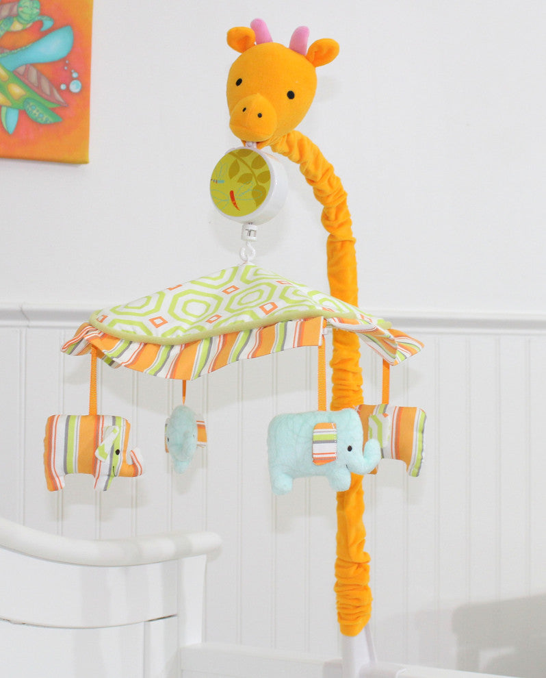 My ABCs Friends Musical Crib Mobile
