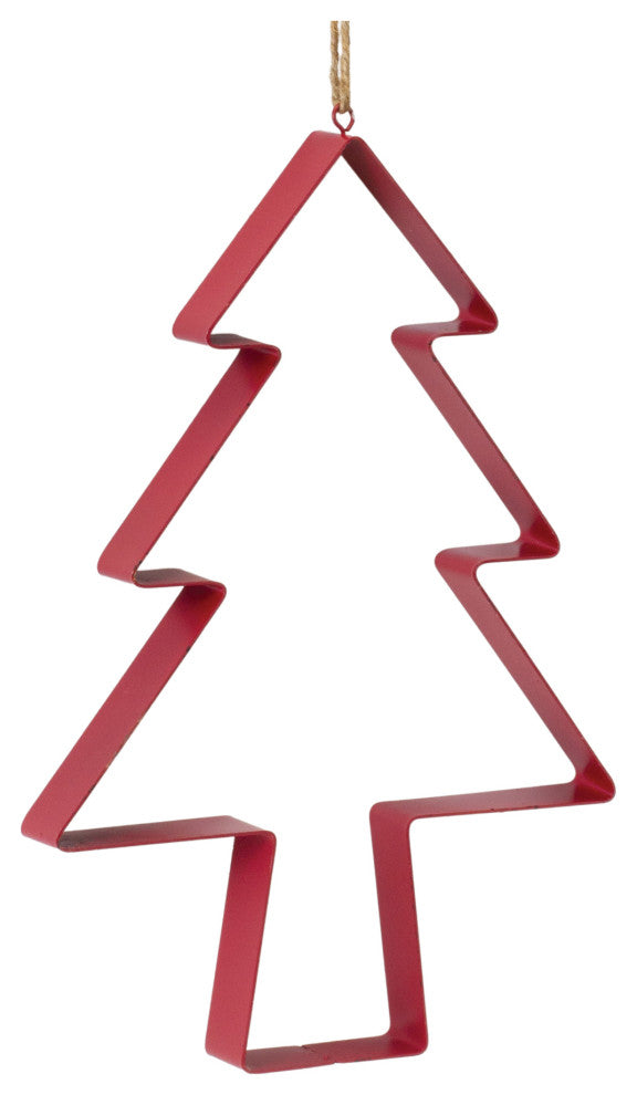 Pine Tree Cookie Cutter Ornament, Set of 4
