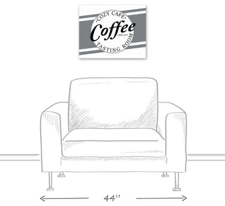 Cozy Cafe Coffee 16x20 Canvas Wall Art