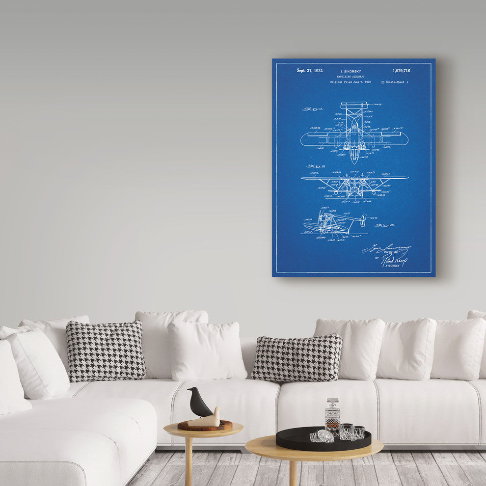 "Plane 1" by Cole Borders, Canvas Art, 47"x35"