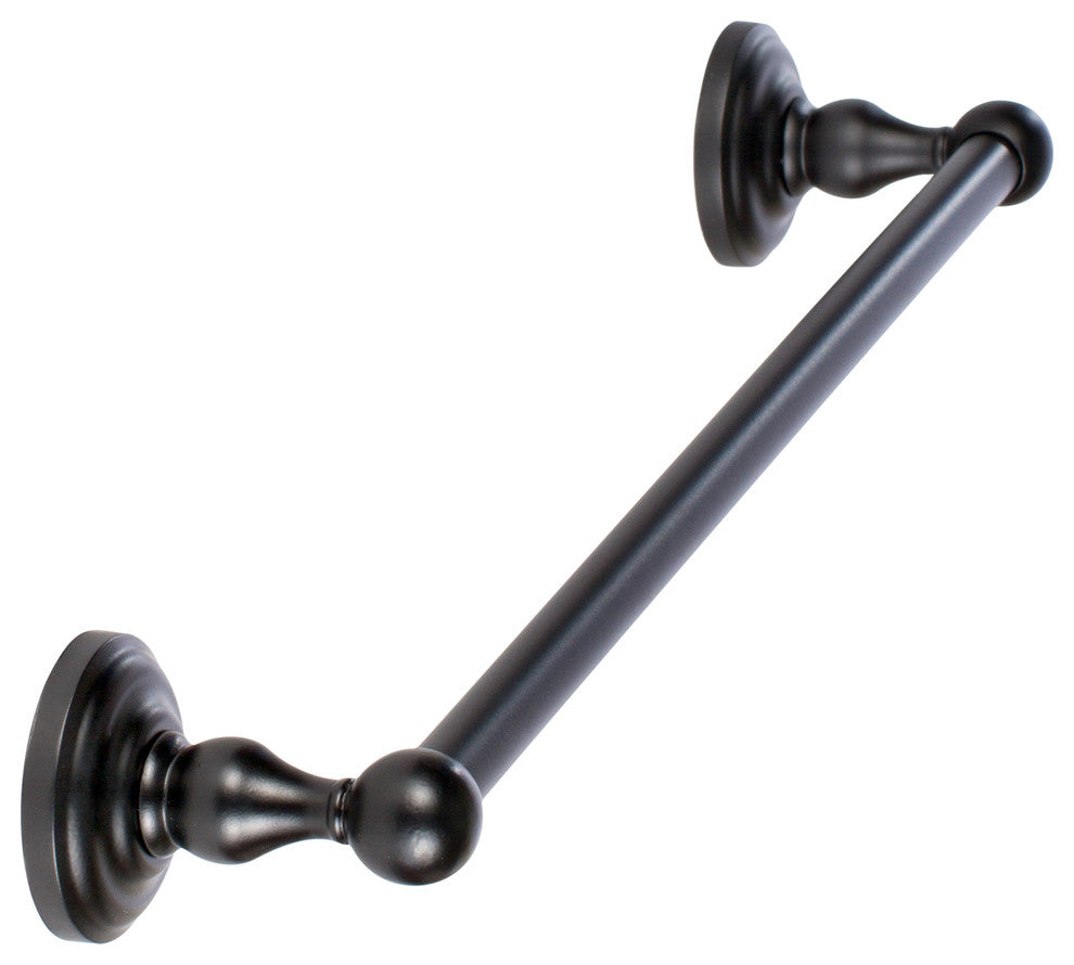 Boulder Bath Series, 30" Towel Bar in Flat Black