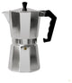 Aluminum 6 Cup Stovetop Espresso Maker, Red