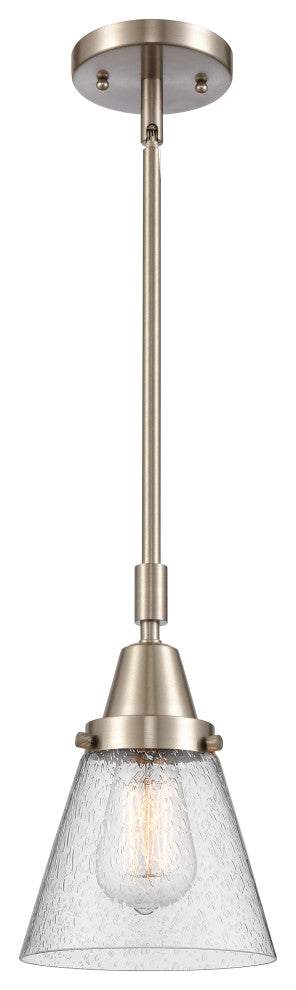 INNOVATIONS LIGHTING 447-1S-SN-G64-LED Small Cone Mini Pendant