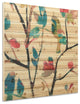 "Woodland Story 2" Wall Art Printed On Solid Fir Wood Planks